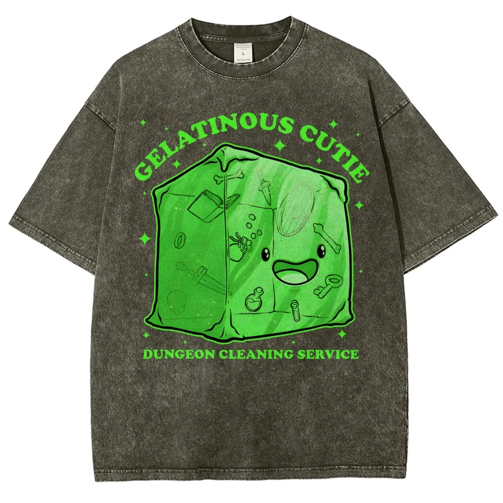 Gelatinous Cute Dungeon Vintage Distressed T-shirt