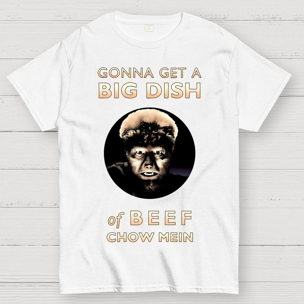 Big dish of Beef Chow Mein Geek T-Shirt