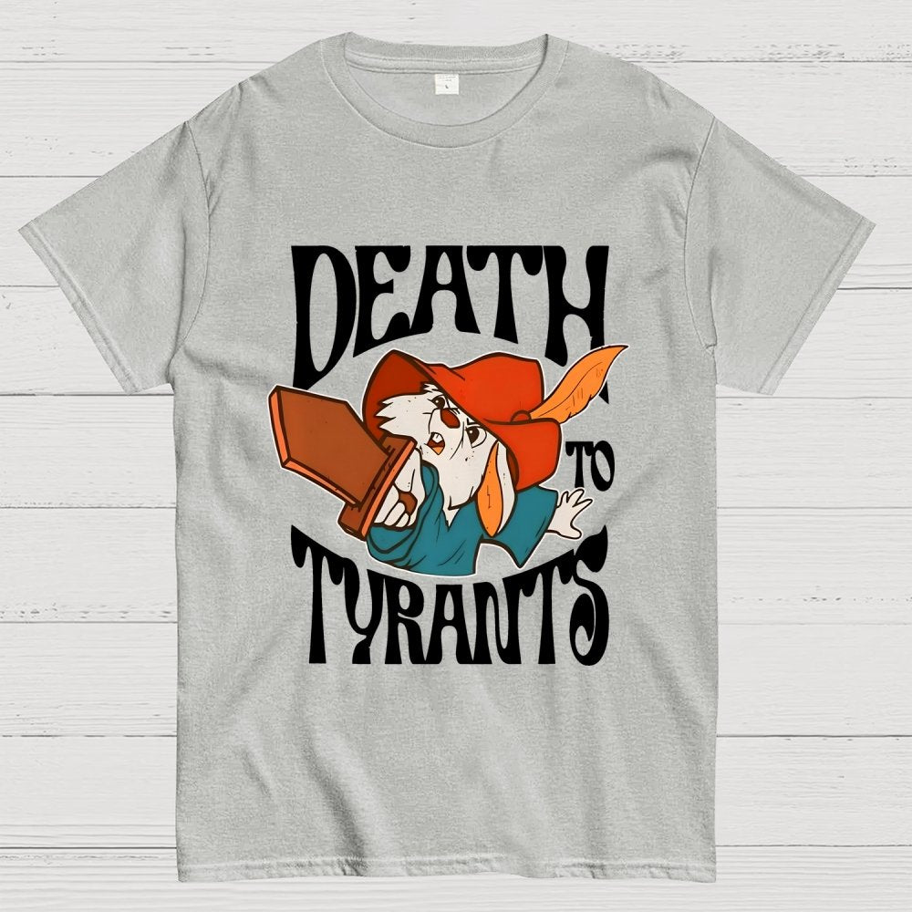 Skippy Rabbit Death To Tyrants Unisex Geek T-Shirt