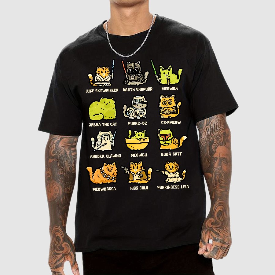 Cats of the Stars Geek T-Shirt