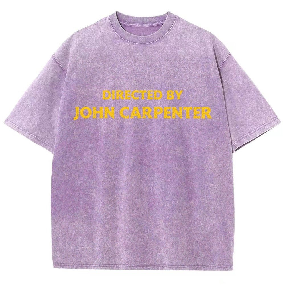 Directed by John Carpenter Vintage Distressed T-shirt