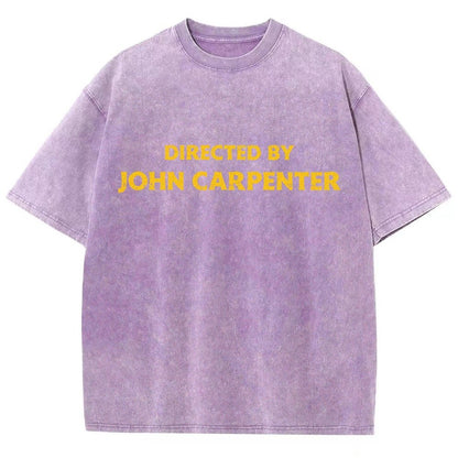 Directed by John Carpenter Vintage Distressed T-shirt
