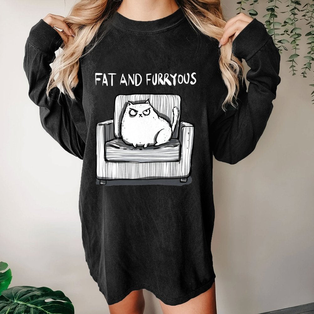 Fat And Furry Washed Long Sleeve Tee