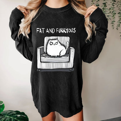Fat And Furry Washed Long Sleeve Tee