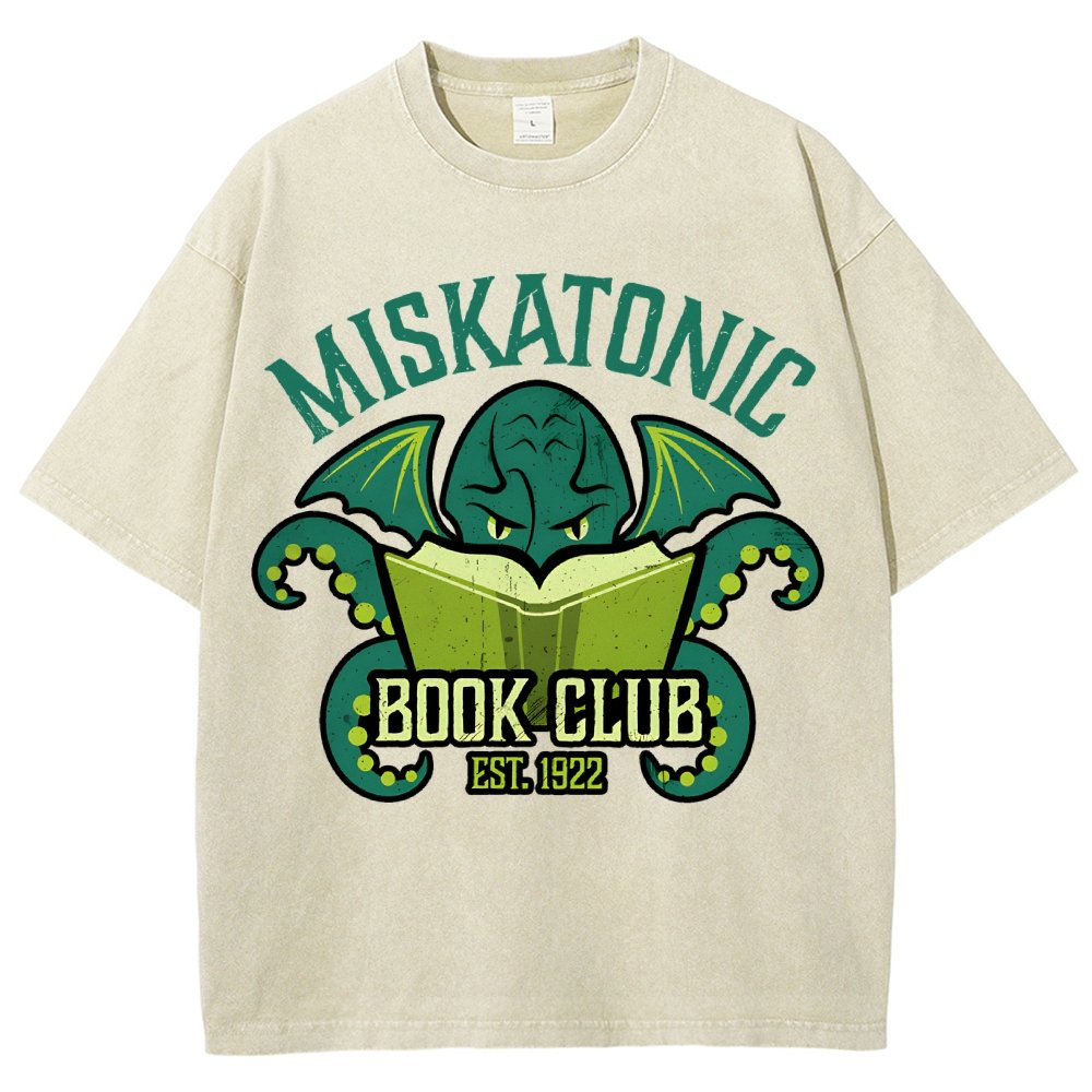 Mystic Book Club Vintage Distressed T-shirt