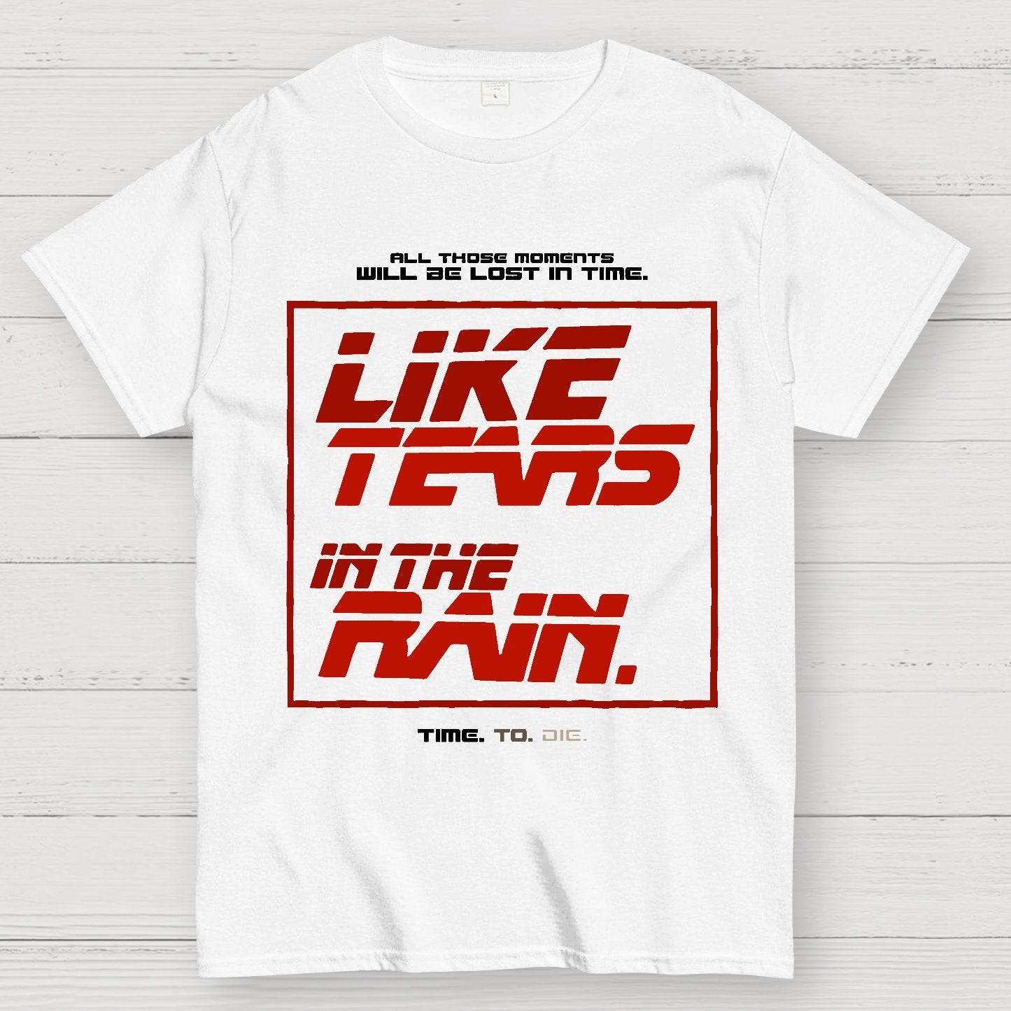 Tears in the Rain Geek T-Shirt