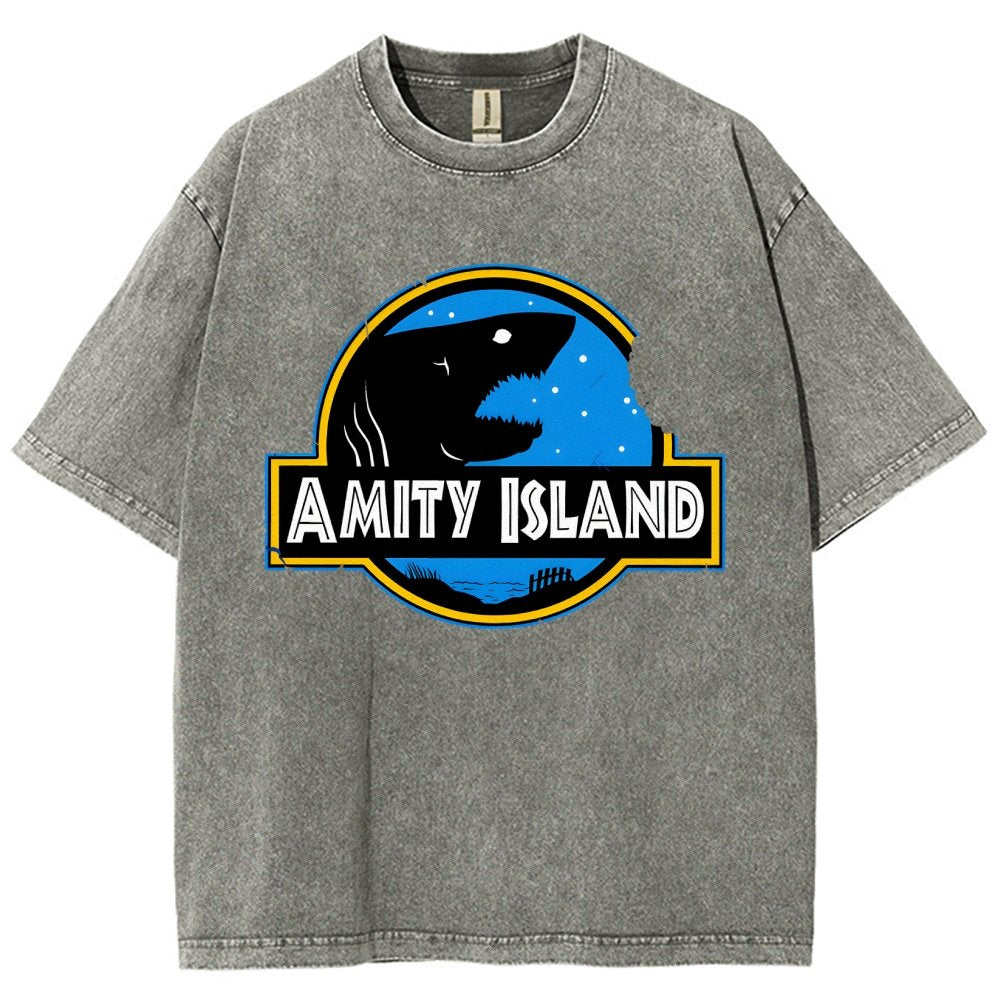 Seaside Town Vintage Distressed T-shirt