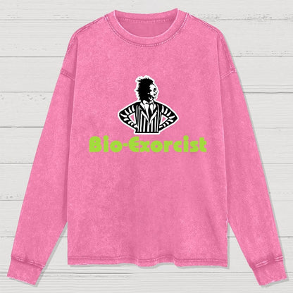 Bio-Exorcist! Washed Long Sleeve Tee