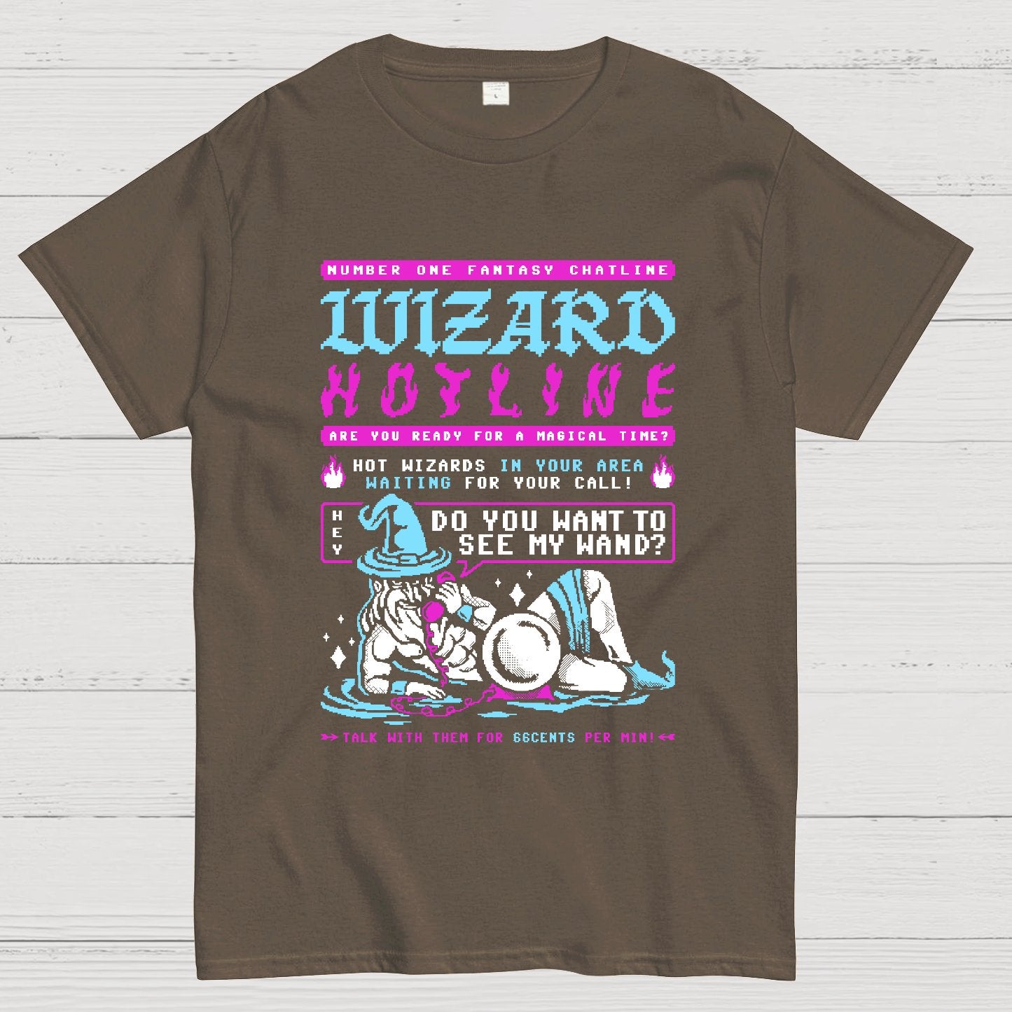 Wizard Hotline Geek T-Shirt