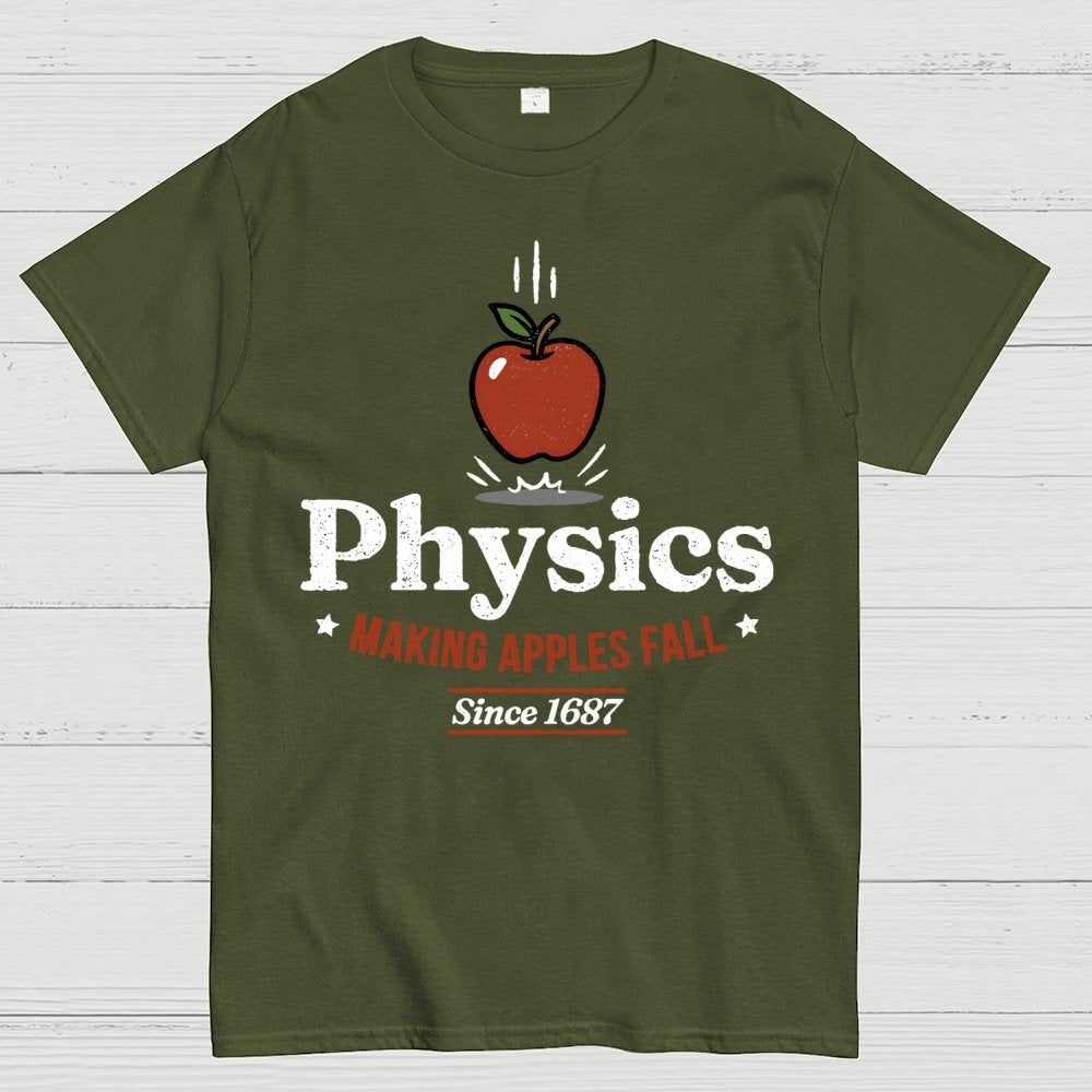 Apple Meets Physics Geek T-Shirt