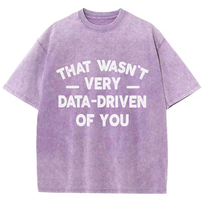 That Wasn't Very Logic-Based of You Vintage Distressed T-shirt