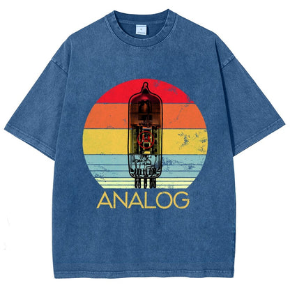 Vacuum Tube Analog Vintage Distressed T-shirt