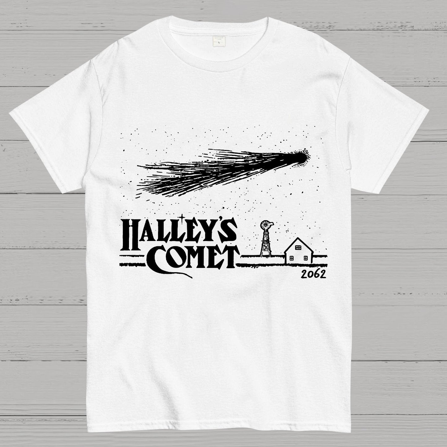 Halley's Comet Funny Geeky T-Shirt