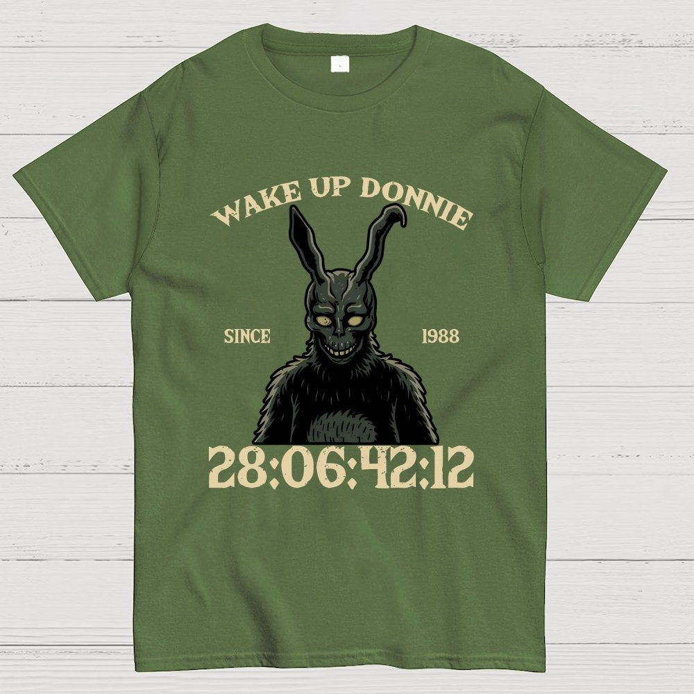 Wake up donnie Unisex Geek T-Shirt