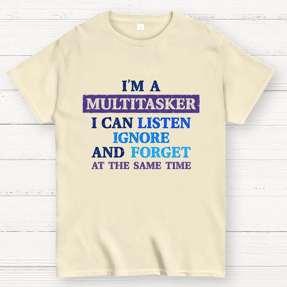 I'm A Multitasker Geek T-Shirt