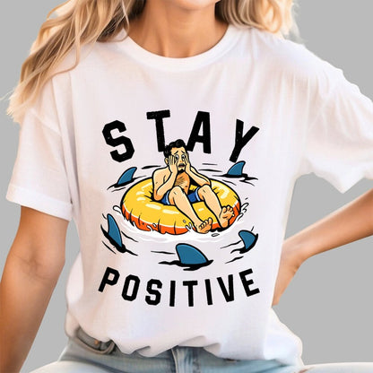 Try to Stay Positive! Geek T-Shirt