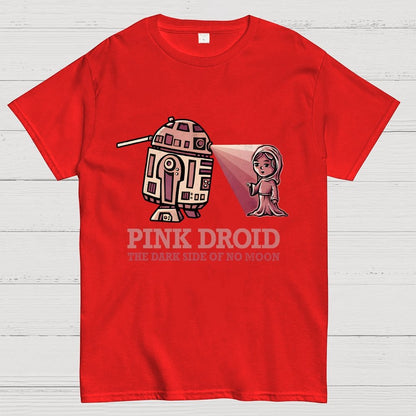 Pink Droid Geek T-Shirt