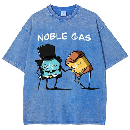 NOBLE GAS Vintage Distressed T-shirt