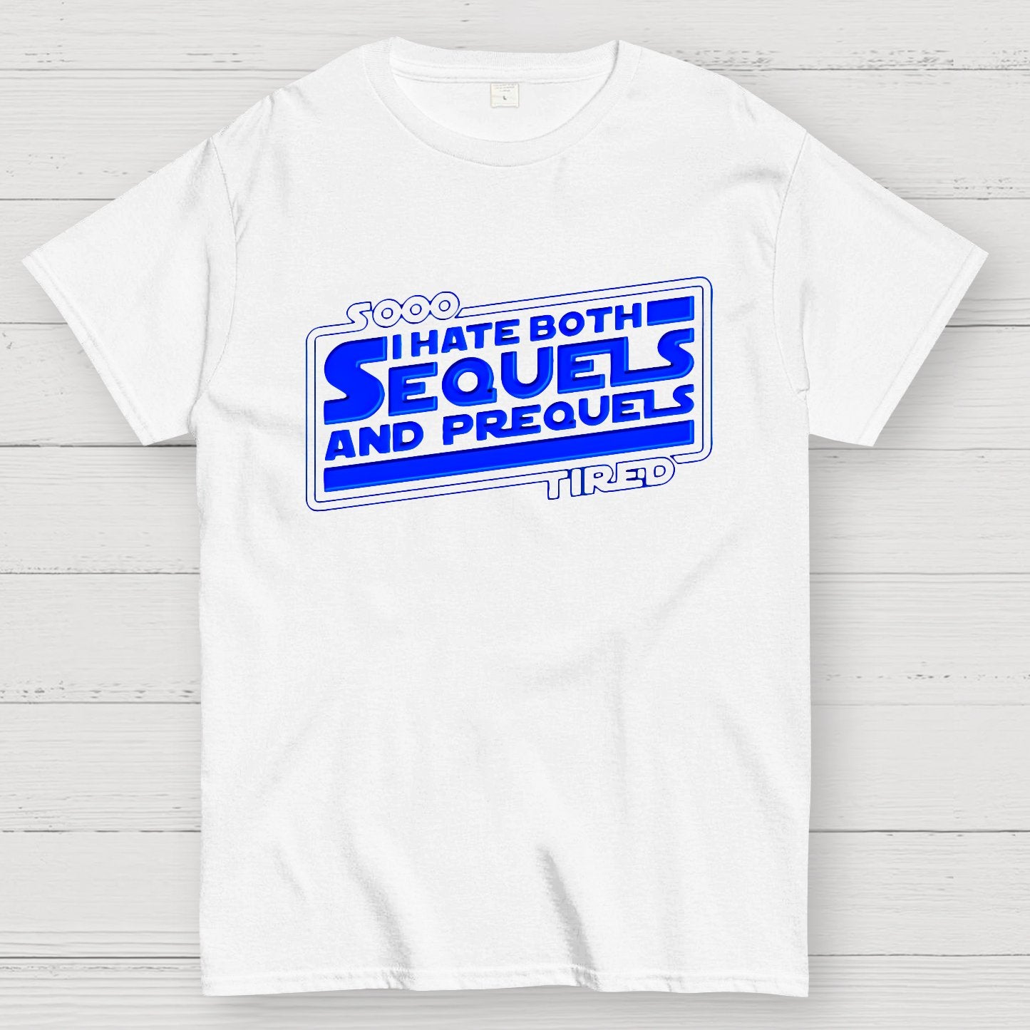 I Hate Sequels Geek T-Shirt