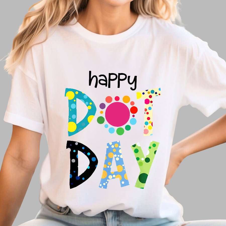 Happy International Dot Day Geek T-Shirt