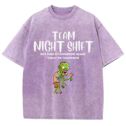 Night Shift Team! Vintage Distressed T-shirt