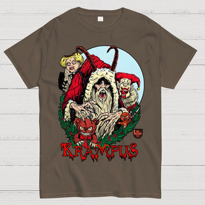 Krampus Christmas Geek T-Shirt