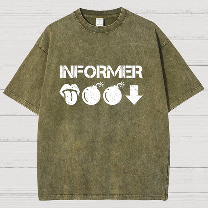 Informer Vintage Distressed T-shirt