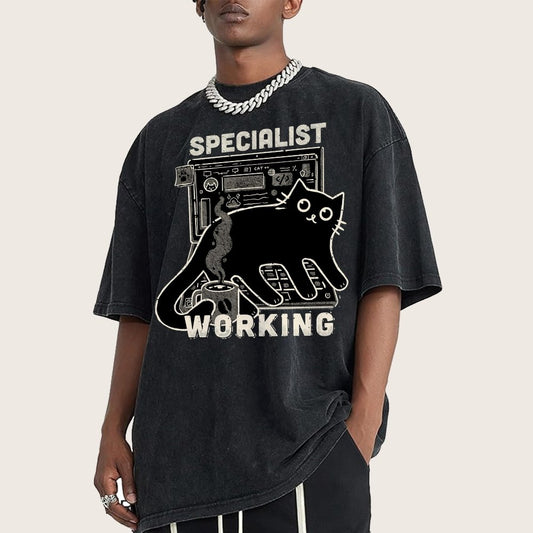 Specialist Working Vintage Distressed T-shirt