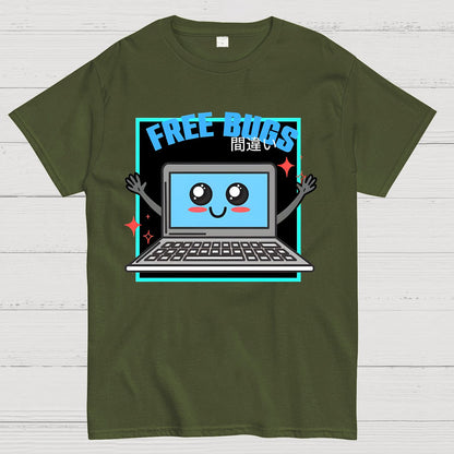 Free Bugs Geek T-Shirt