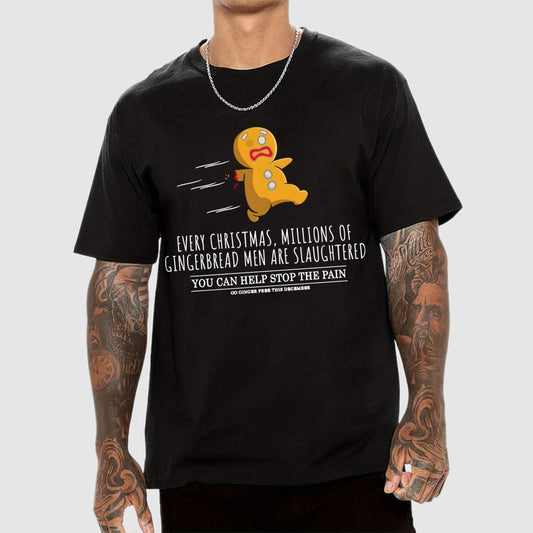 Gingerbread Man Geek T-Shirt