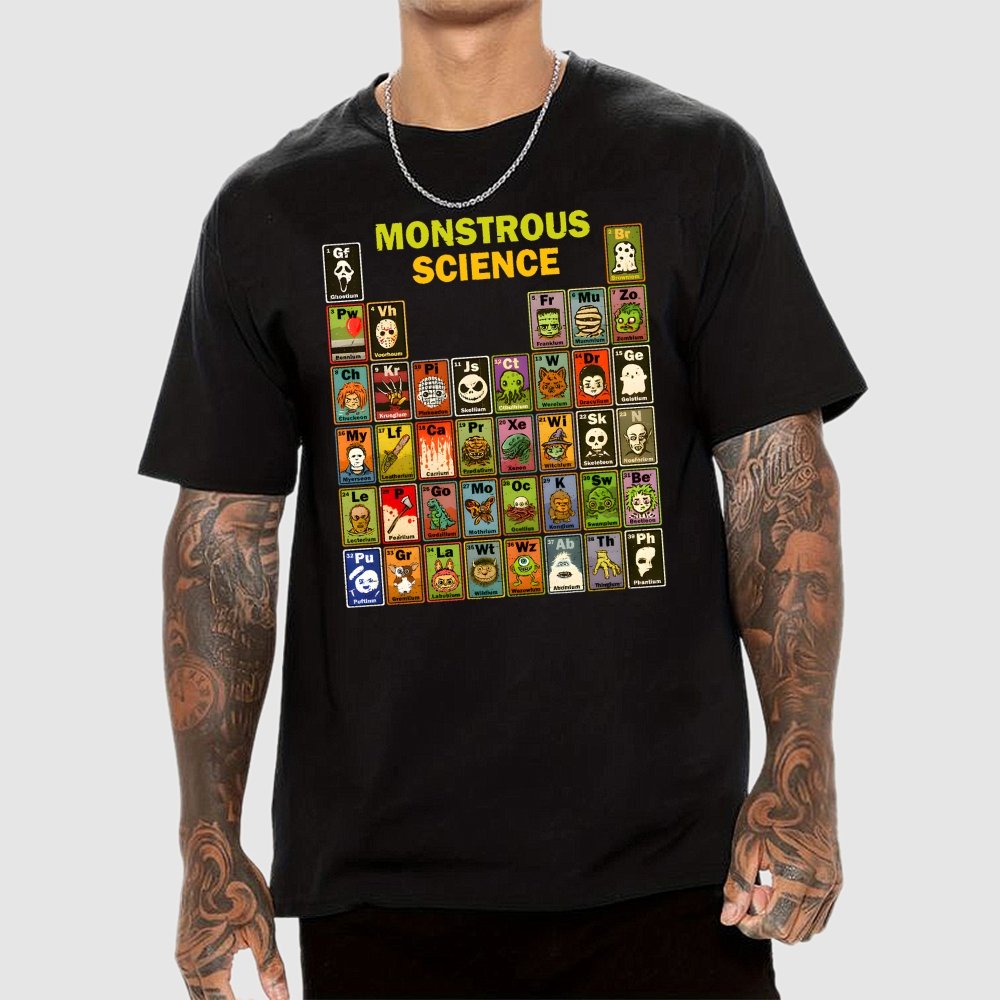 Monstrous Science Geek T-Shirt