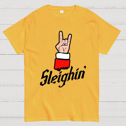 Sleighin' Christmas Geek T-Shirt