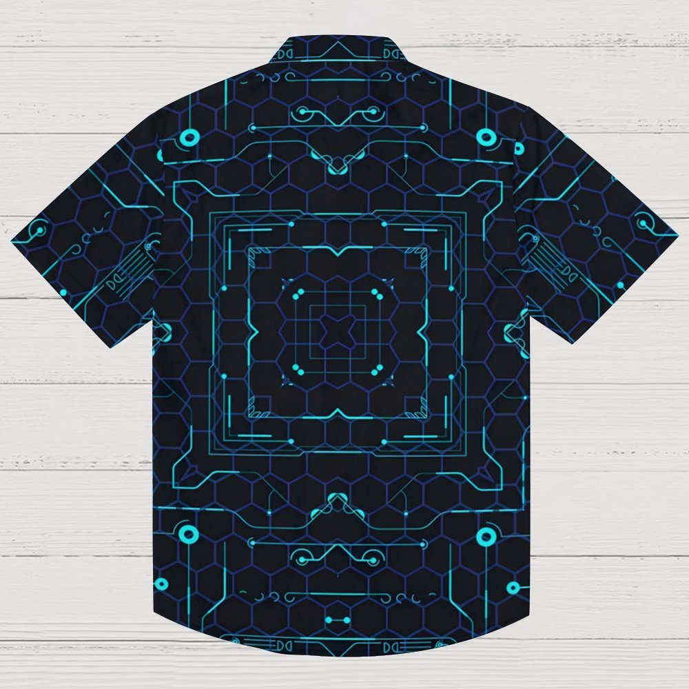 Computer Wiring Science Fictioncomputer Wiring Science Fiction Geek Hawaiian Shirt