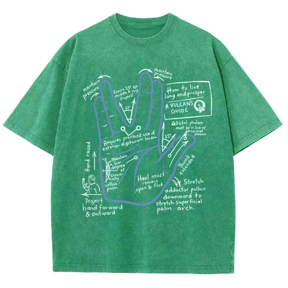 How To Live Well & Thrive Vintage Distressed T-shirt
