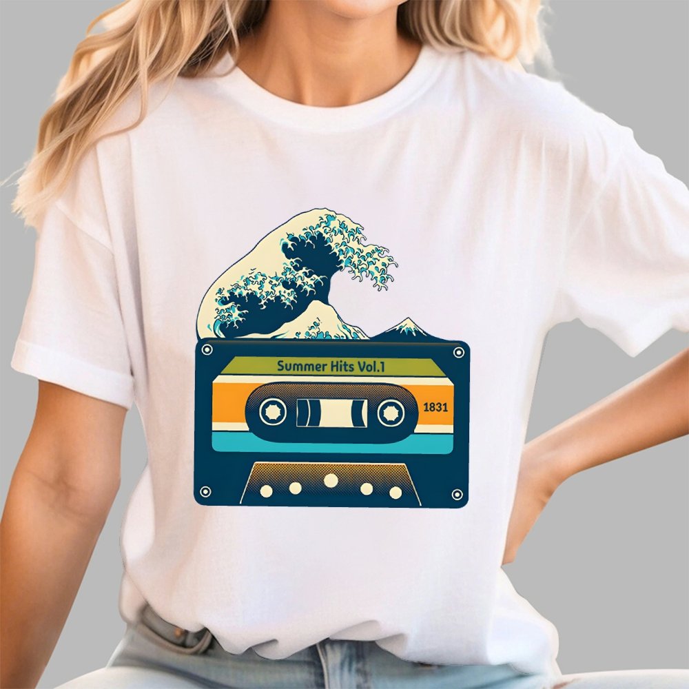 Summer Hits Of Kanagawa Cassette Geek T-Shirt