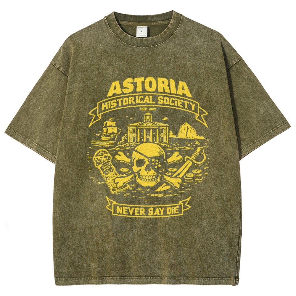 Astoria Historical Society Vintage Distressed T-shirt