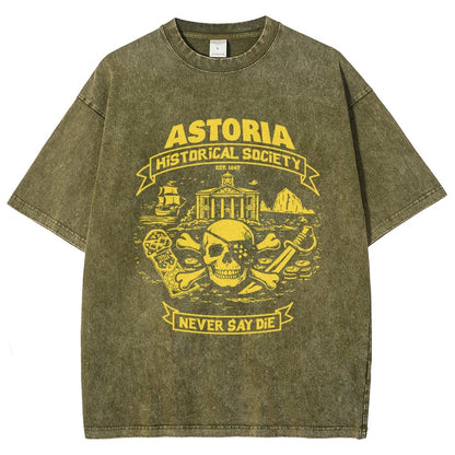Astoria Historical Society Vintage Distressed T-shirt