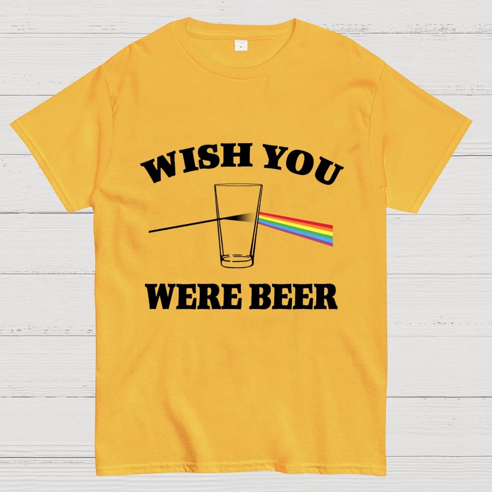 Wish You Were Beer Unisex Geek T-Shirt