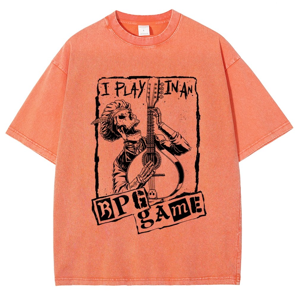 Play In An RPG Game Vintage Distressed T-shirt