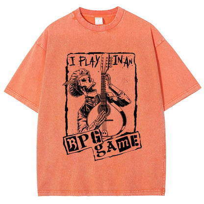 Play In An RPG Game Vintage Distressed T-shirt