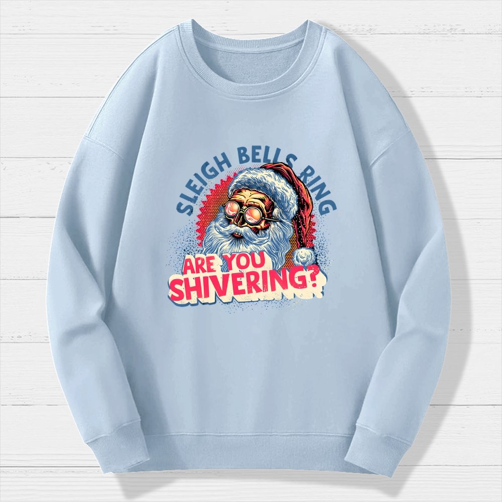 Sleigh Bells Ring Geek Cotton Sweatshirt