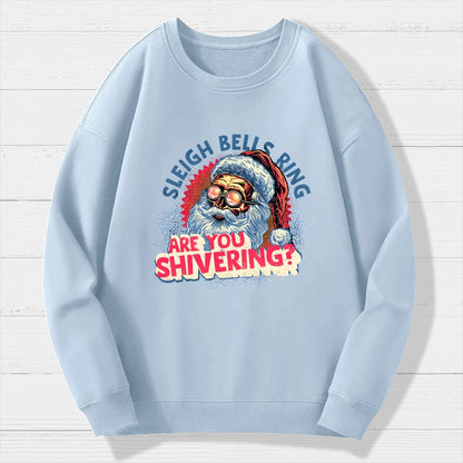 Sleigh Bells Ring Geek Cotton Sweatshirt