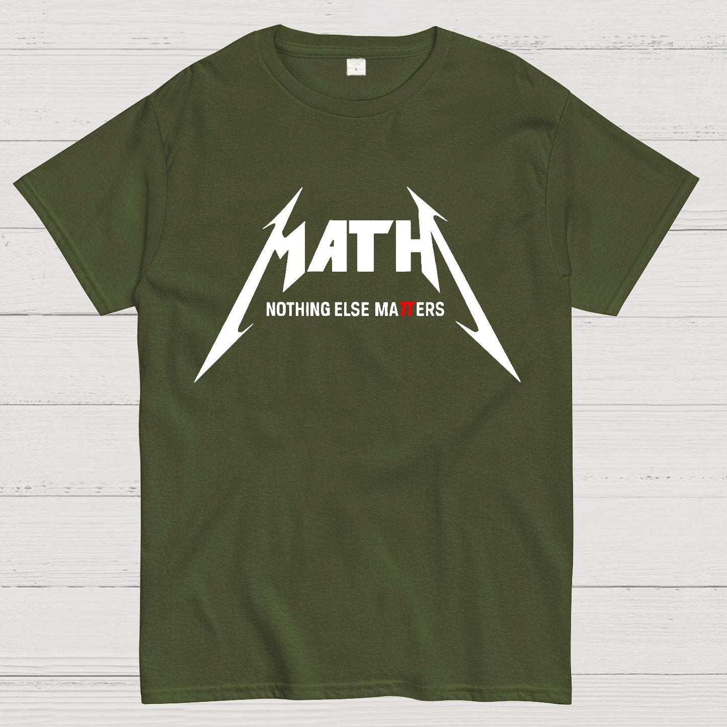 Math，Nothing Else Matters. Geek T-Shirt