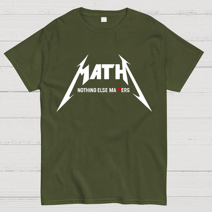 Math，Nothing Else Matters. Geek T-Shirt