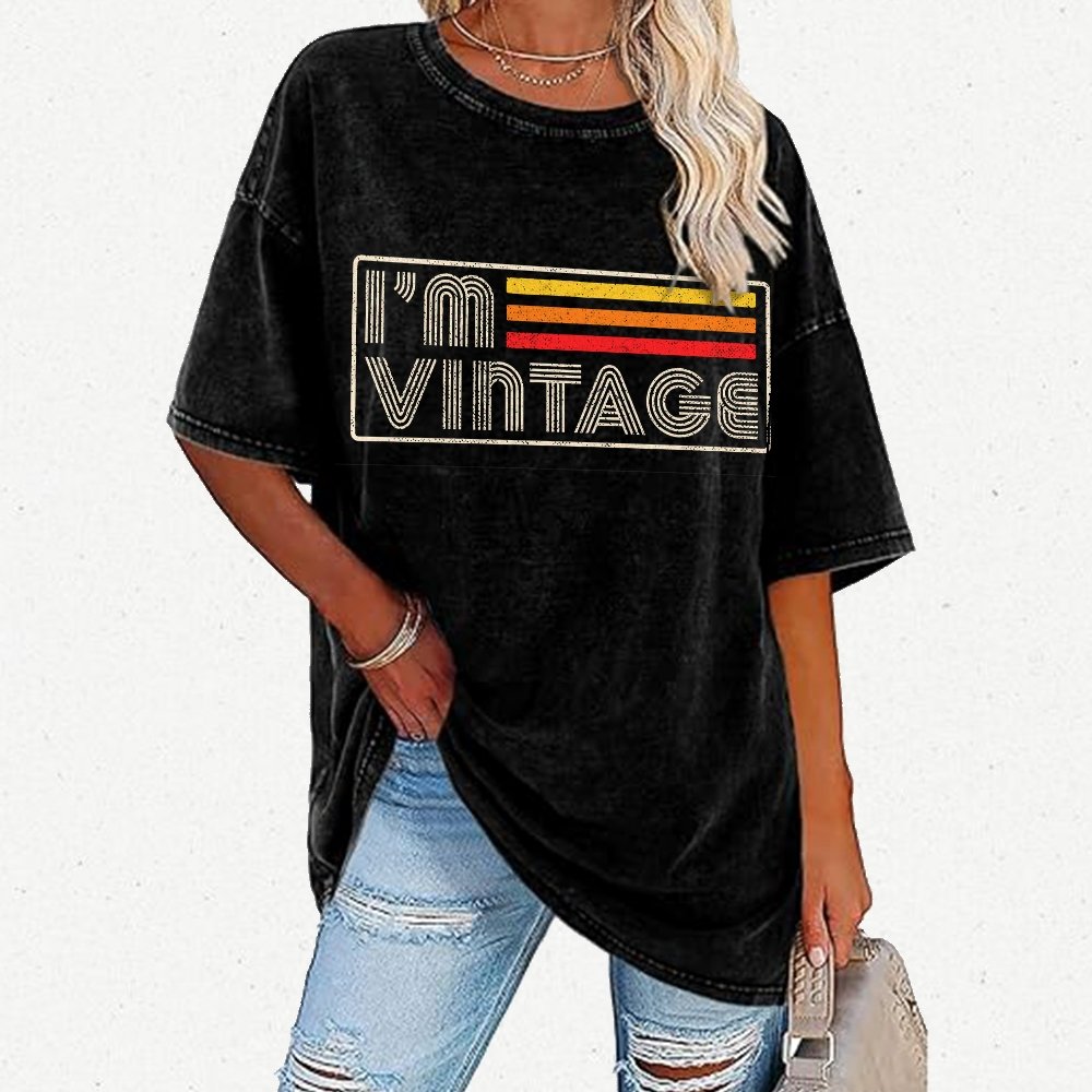 Vintage Human Vintage Distressed T-shirt