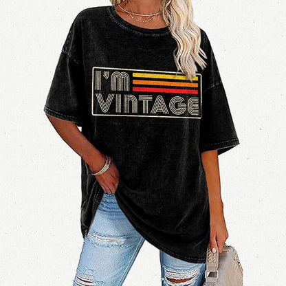 Vintage Human Vintage Distressed T-shirt