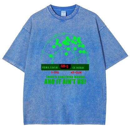 Movement Tracker Vintage Distressed T-shirt
