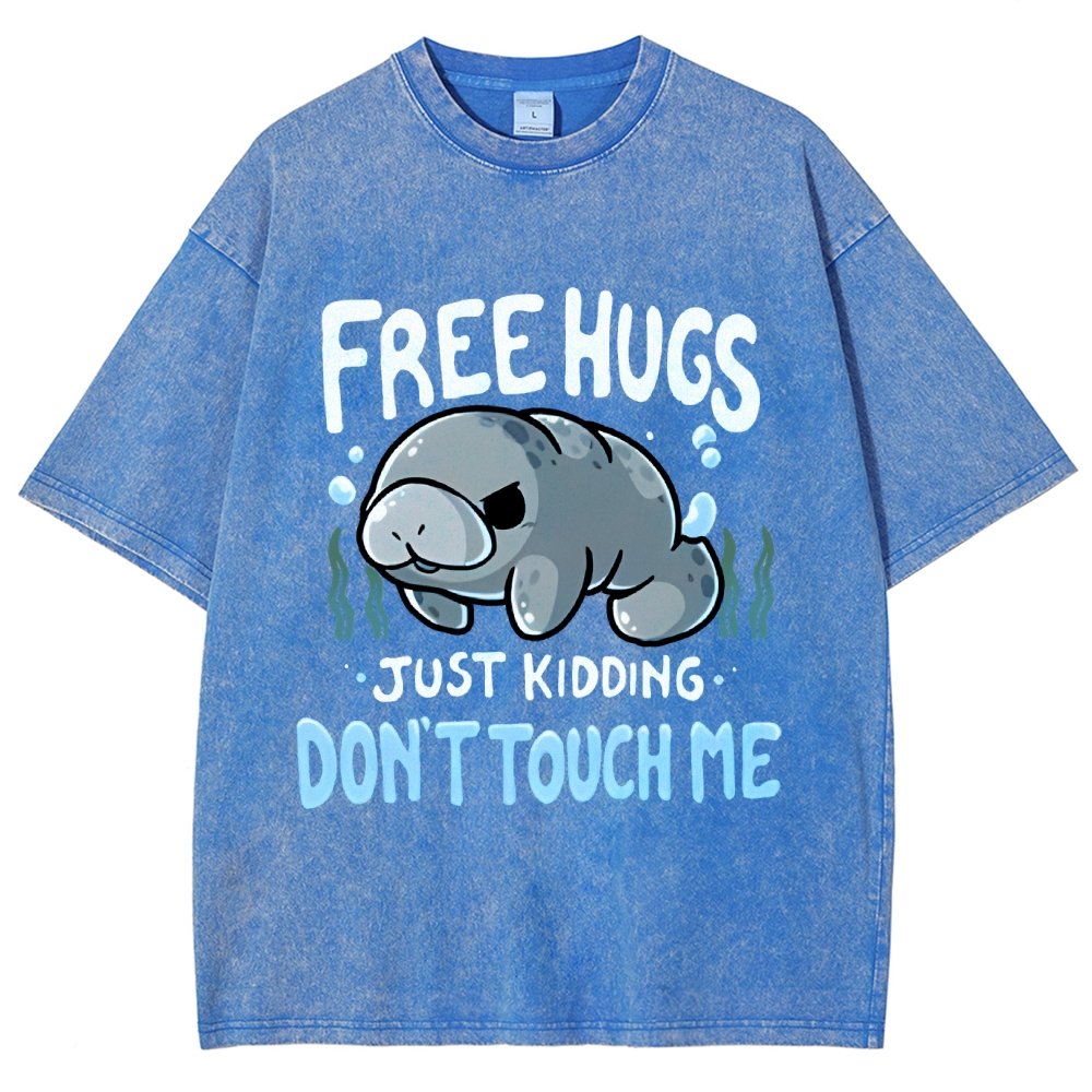 Free Hugs Vintage Distressed T-shirt