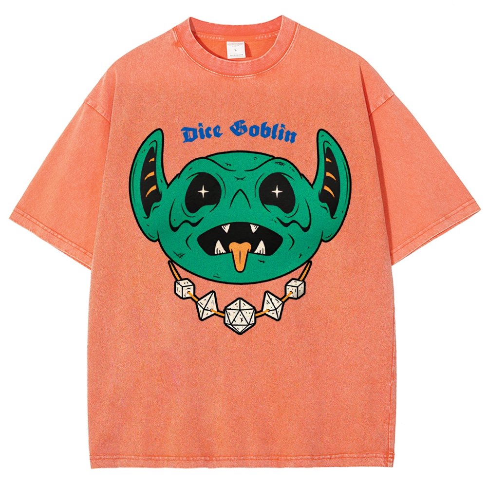 Dice Goblin Vintage Distressed T-shirt
