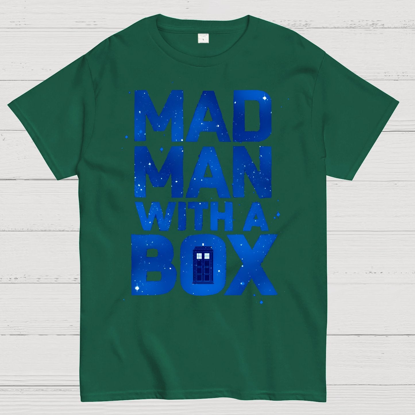 Mad Man With A Box Geek T-Shirt